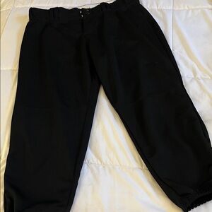 Women’s Black Softball Pants XL